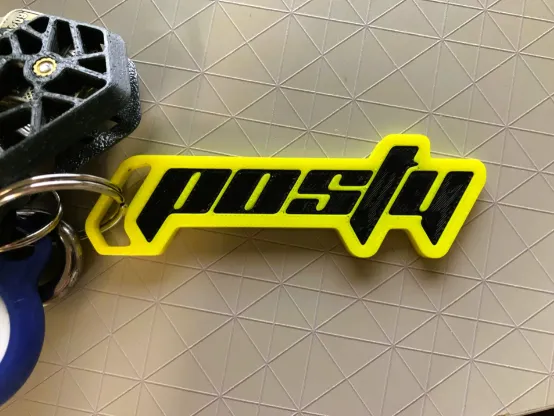 Post Malone keychain ´´posty´´