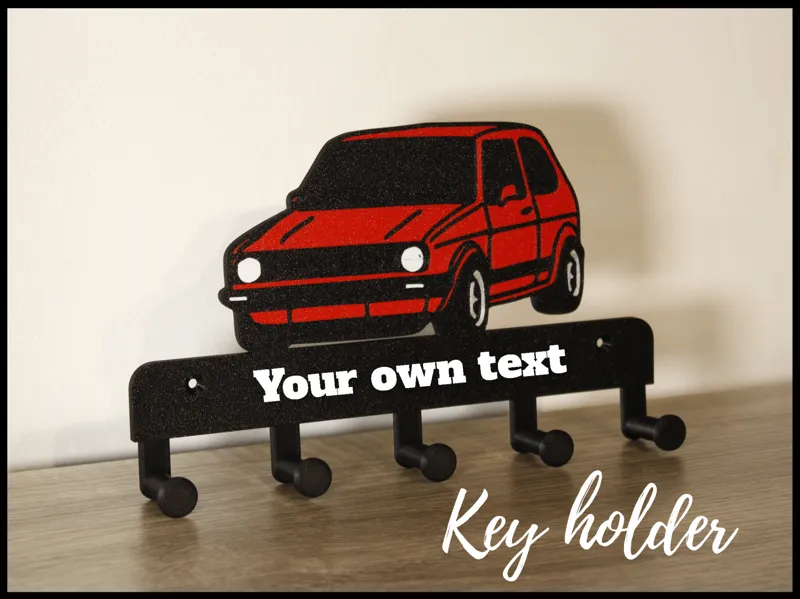 Key holder Volkswagen golf mk1 - AMS - hanger