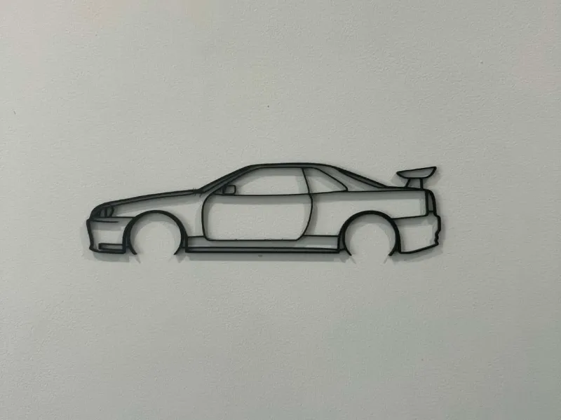 Nissan R34 wallart