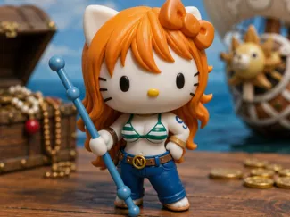 Nami Kitty – Kawaii Pirate Anime Girl