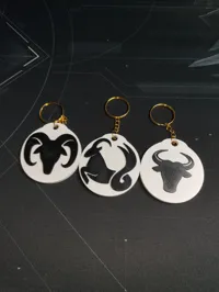 Uniform Design for all Keychains|AMS & Ironing Version