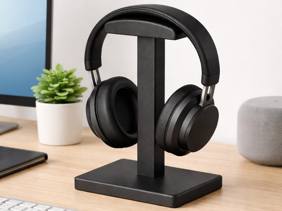 Headphones Desk Holder /Stand /Organizer - Minimal