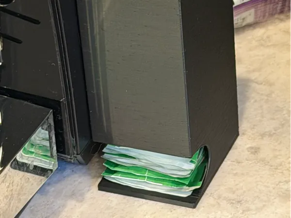 Distributeur pour sachets d'édulcorant