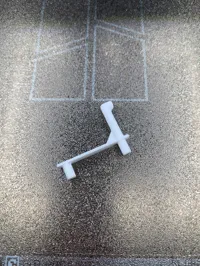 0.2mm layer, 2 walls, 15% infill, support enabled