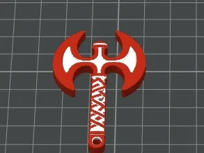 Xangô's Axe - Keychain