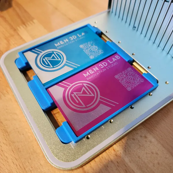 Gabarit cartes de visite pour xTool F1