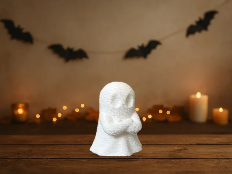 Fantasmino di Halloween – Miniatura 3D