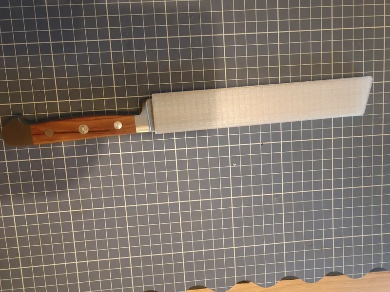 Messer Cover für gerade Klingen, einfach