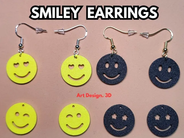 Smiley Earrings