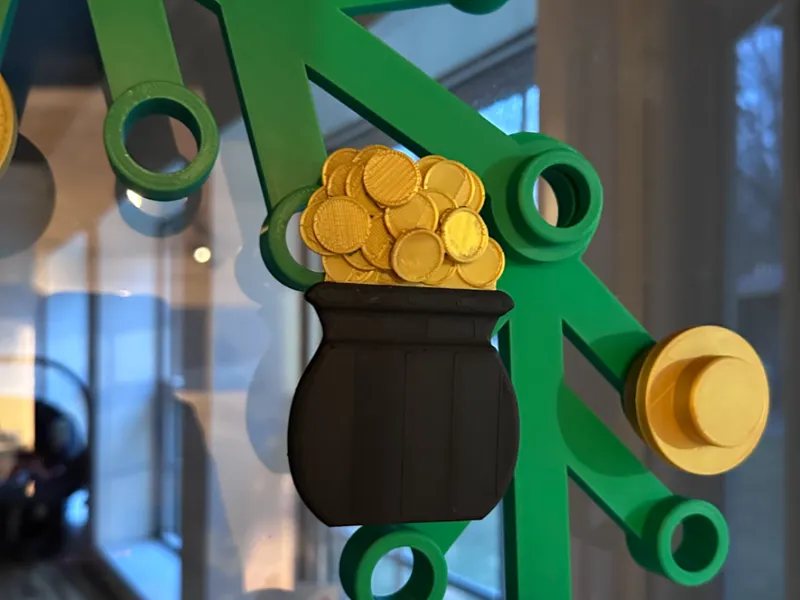 Not Another Brick Wreath Pot Of Gold