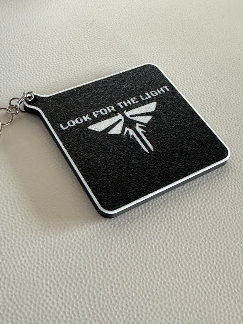 The Last Of Us - Look for the light , Fireflies keychain