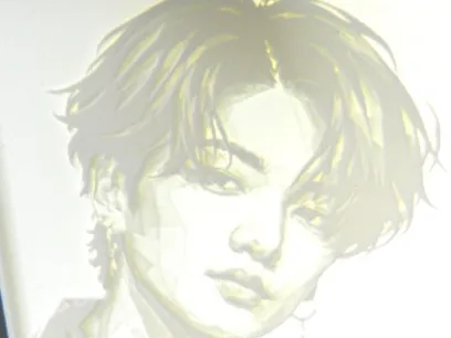 Jungkook BTS Lithophane