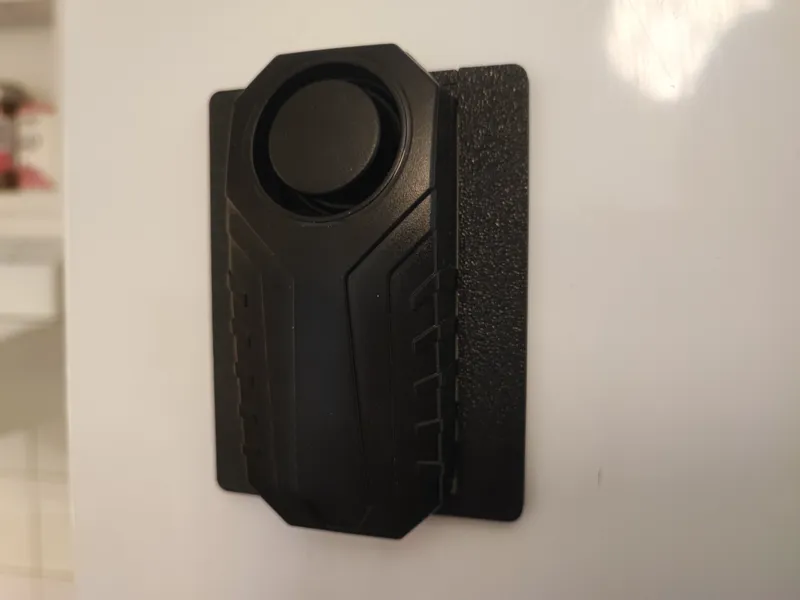Bike Alarm mount with magnets