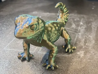 A tiny gecko with big charm – ready to 3D print!