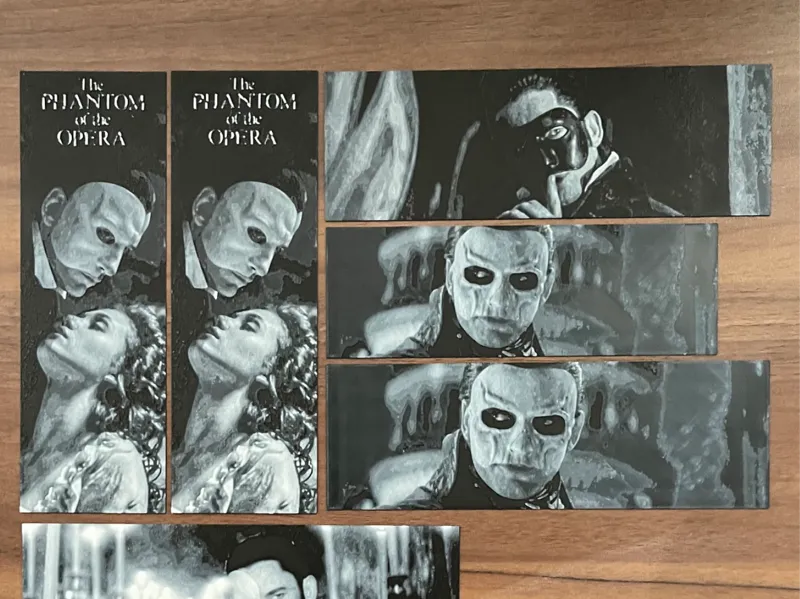 The Phantom of the Opera Bookmark Set