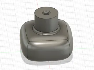 Knob with M4x0.7 hole v2