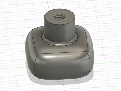 Knob with M4x0.7 hole v2