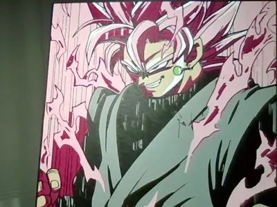 black goku lightbox