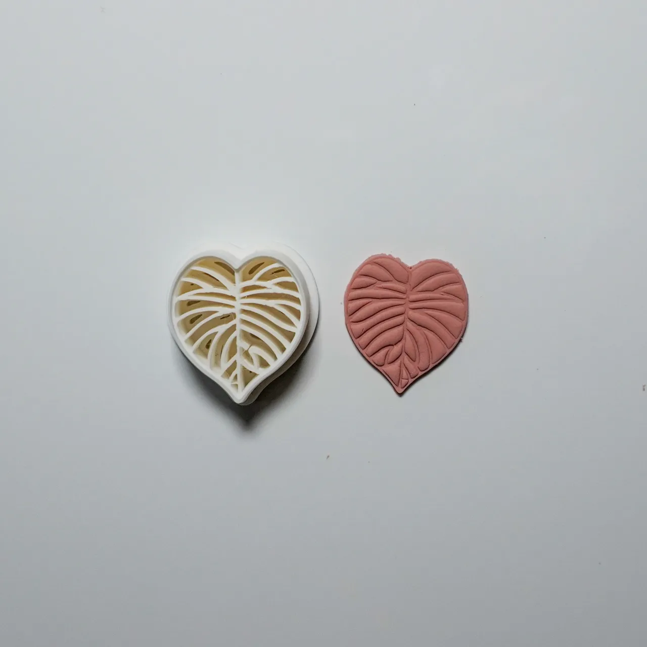 Leaf Polymer Clay Cutter For Earrings Necklaces view 2