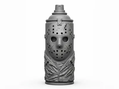 Jason Spray Can | Fan Art Graffiti Toy