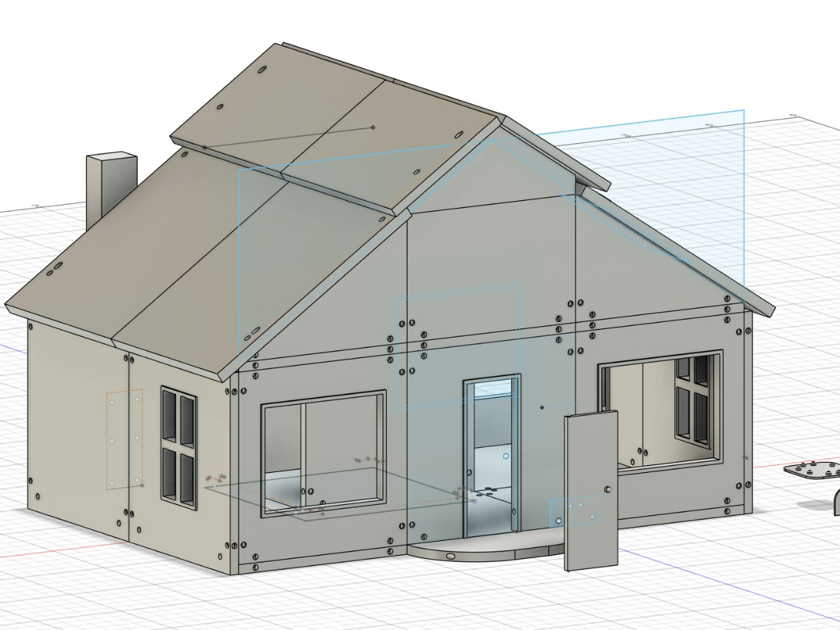 Modulares Puppenhaus