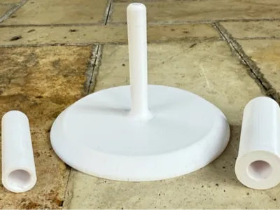 Model Rocket Display Stand 18mm and 24mm