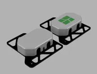 Double Bambu 4-in-1 PTFE Adapter II Holder