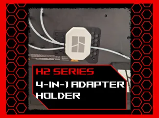 Bambu 4-in-1 PTFE Adapter II Holder for H2 series