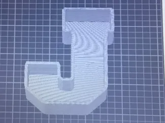 Candy dish letters (J)