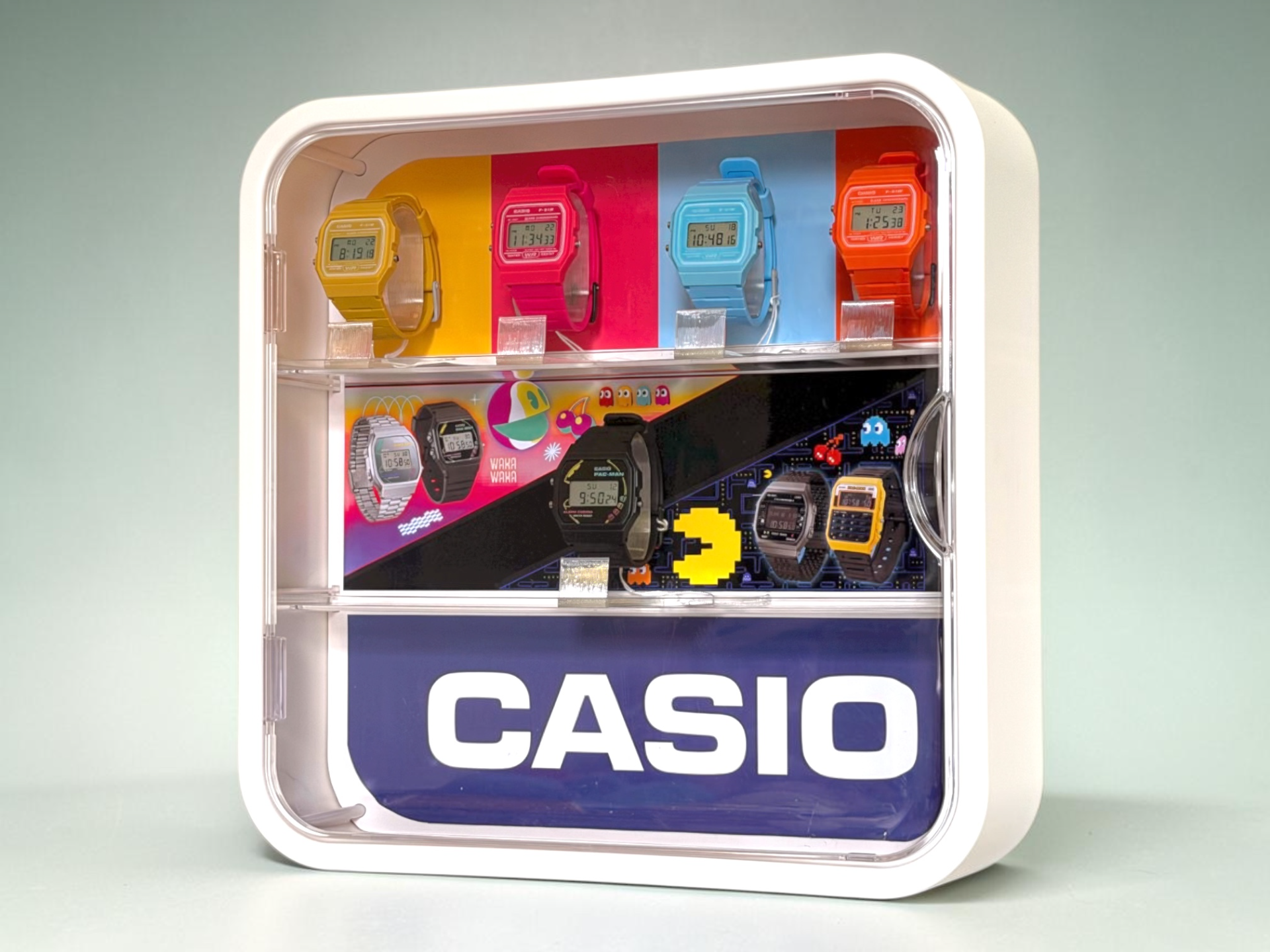 Casio F-91W Watch Stand for Anko Collectible Case
