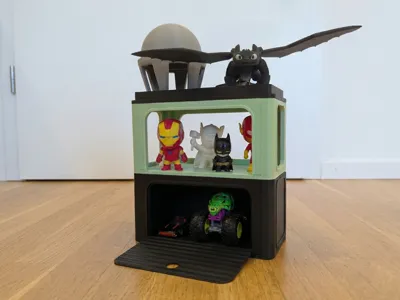 Modular Stacking Play Tower System