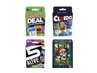 BOX A36 - FIVE ALIVE / MONOPOLY / CLUEDO / SKULL KING