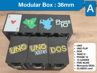 Modular Game Boxes A - 36,5mm