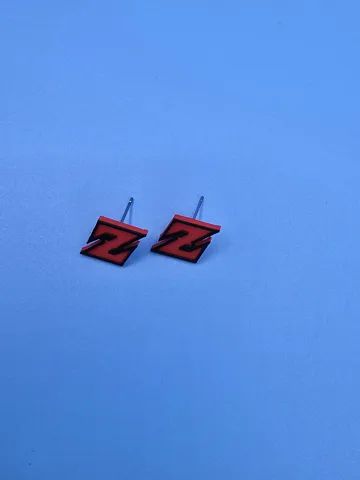 Dragon Ball z Keychain and Earrings view 4