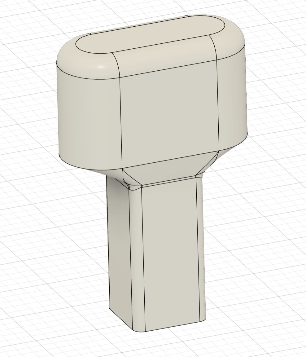 Miniatura 3 do modelo 3D 拓竹P1S 带LED灯物理开关