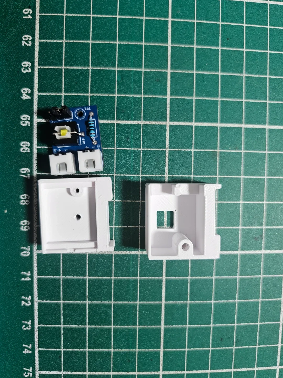 Miniatura 2 do modelo 3D 拓竹P1S 带LED灯物理开关