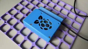 Movable RPi Logo Profile