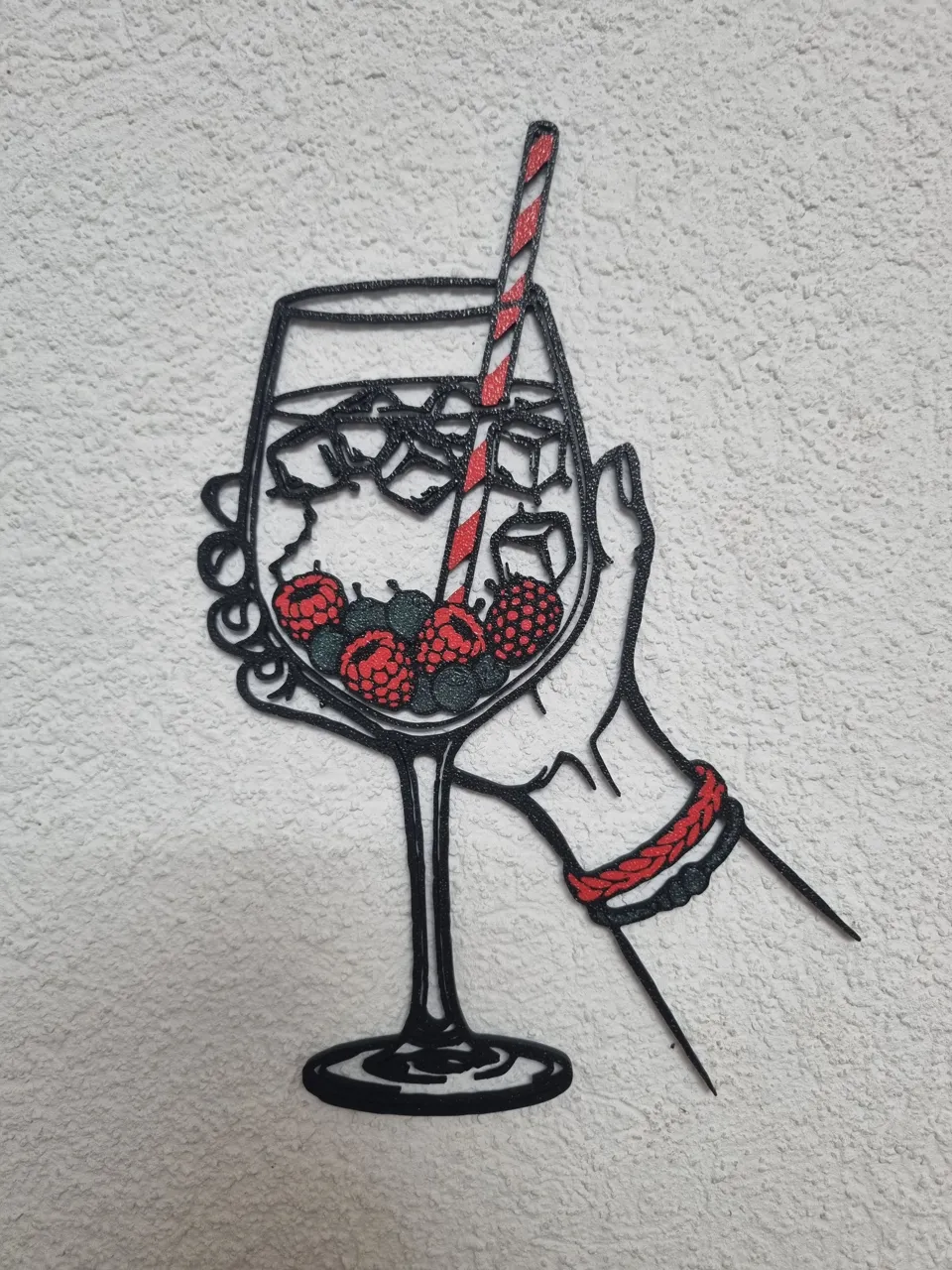 Wildberry Lillet Wallart view 2