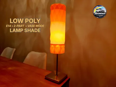 Lamp Shade for E14 (Vase Mode, 2-Part)