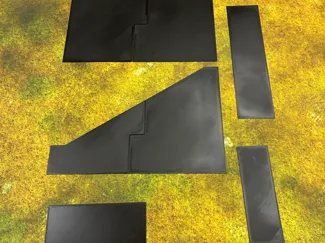 40k Terrain footprints for 11th edition