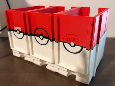 Pokemon Pack Dispenser + Storage - Free 3D Print Model - MakerWorld