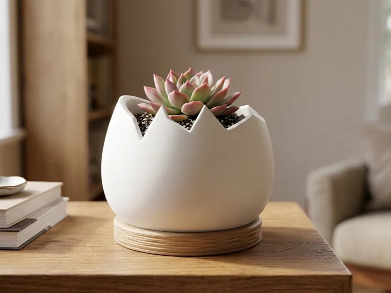 Eggshell Planter