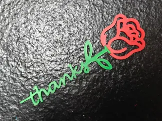教师节thanks花（2种款式），仅9g
