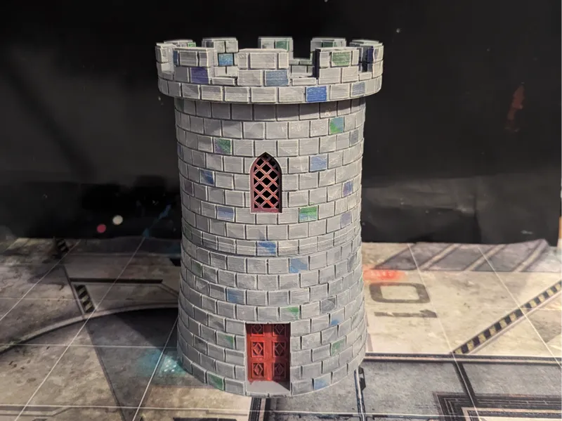 Wargaming Castle Tower Terrain