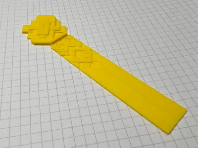Zhongli-Inspired Bookmark