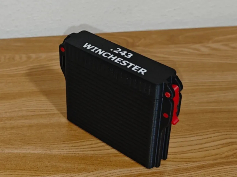 .243 Win Hunting Ammunition Box