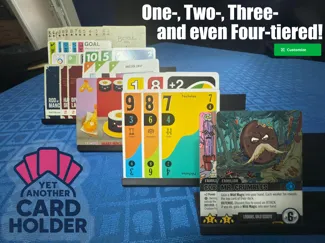 Yet Another Card Holder - 1-4 Tier Card Holder