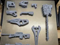 Pack d'armes Halo Infinite à l'échelle 1:18 — photo 1