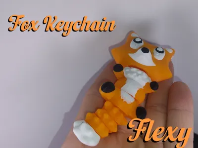 FOX Flexy Keychain