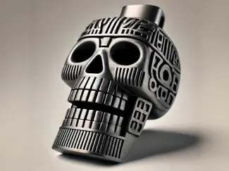 Skull Keychain